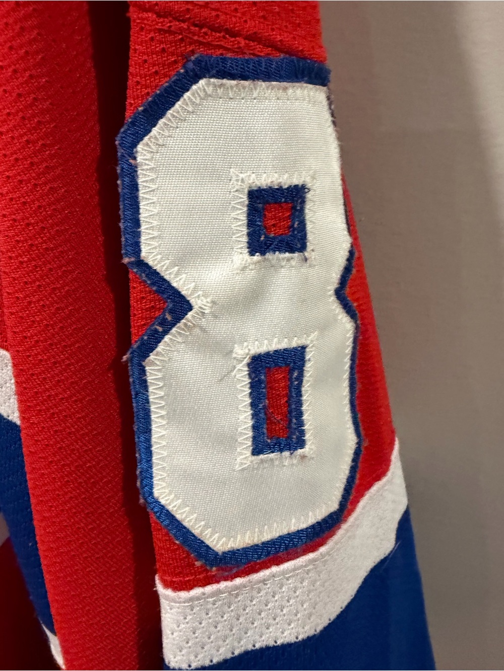 Vintage Montreal Canadiens Mark Recchi #8 Starter NHL Hockey Jersey - Picture 5 of 11